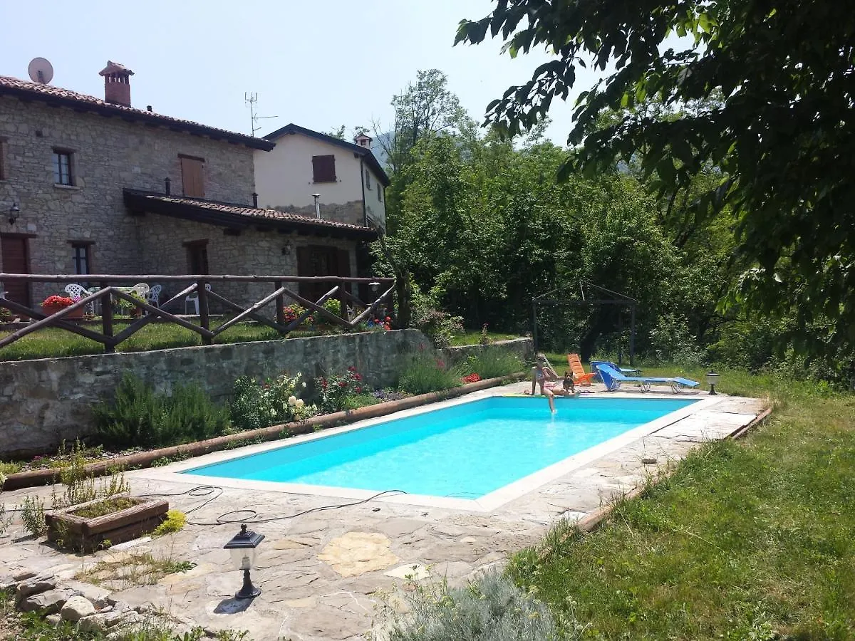 Villa Casa In Sasso Con Piscina Vernasca